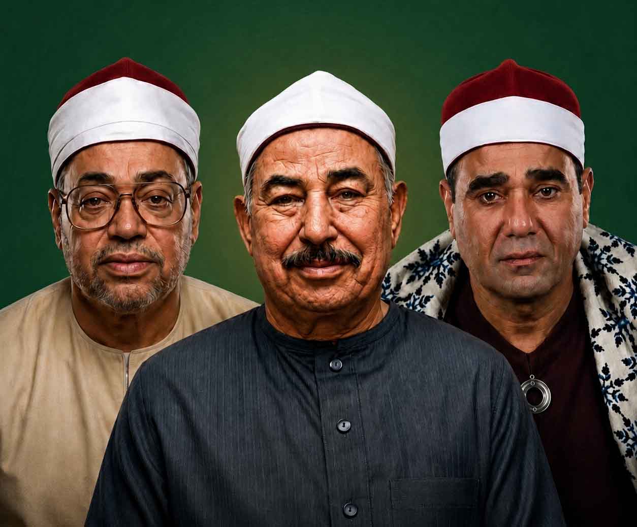 Triple Reciters Mushaf