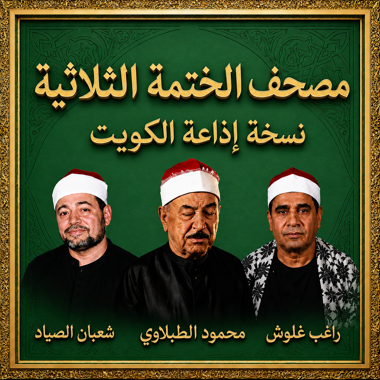 Triple Reciters Mushaf